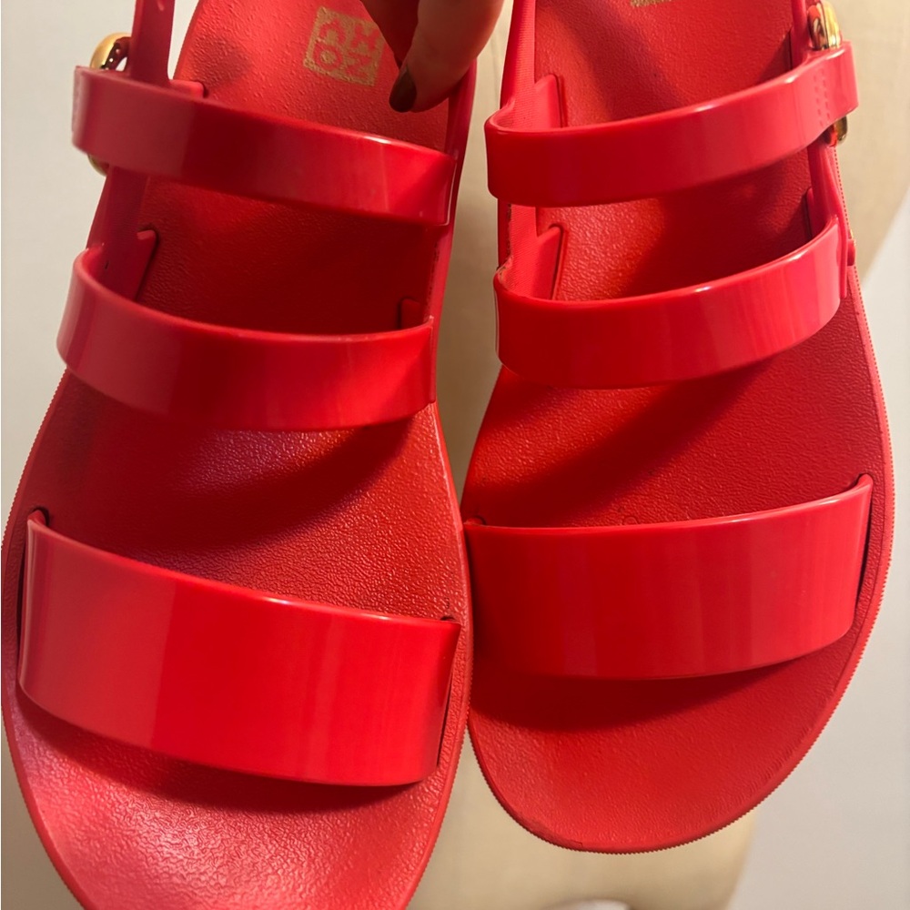 Zaxy Red Sandals with Strap - 7US - Picture 5 of 8